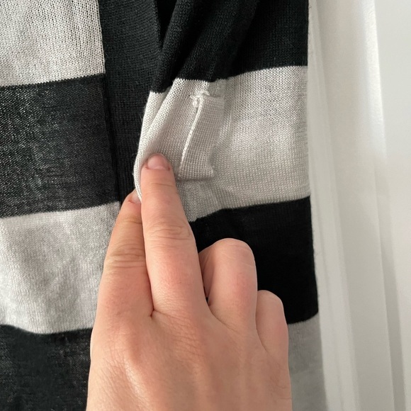 Vertigo Striped Tunic Sweater - Picture 8 of 8